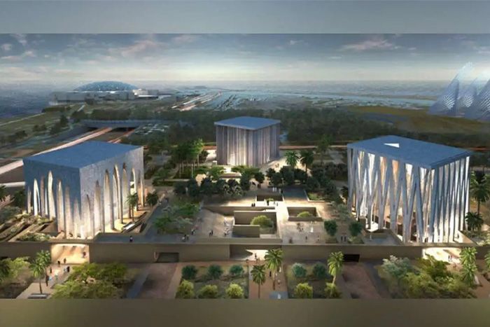 The Abrahamic Family House on Saadiyat Island