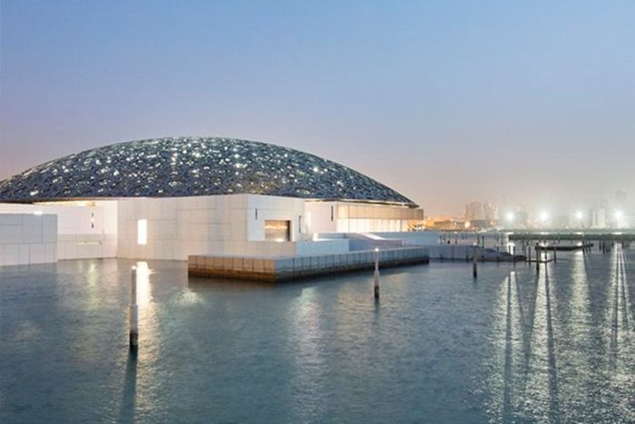The Louvre Abu Dhabi on Saadiyat Island