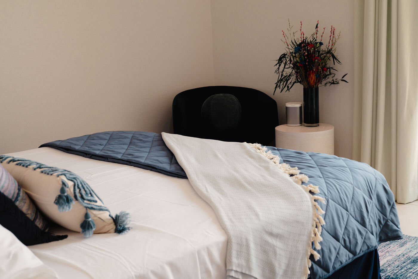 Bedroom at L'Escapade, St. Regis Residences, Saadiyat Island
