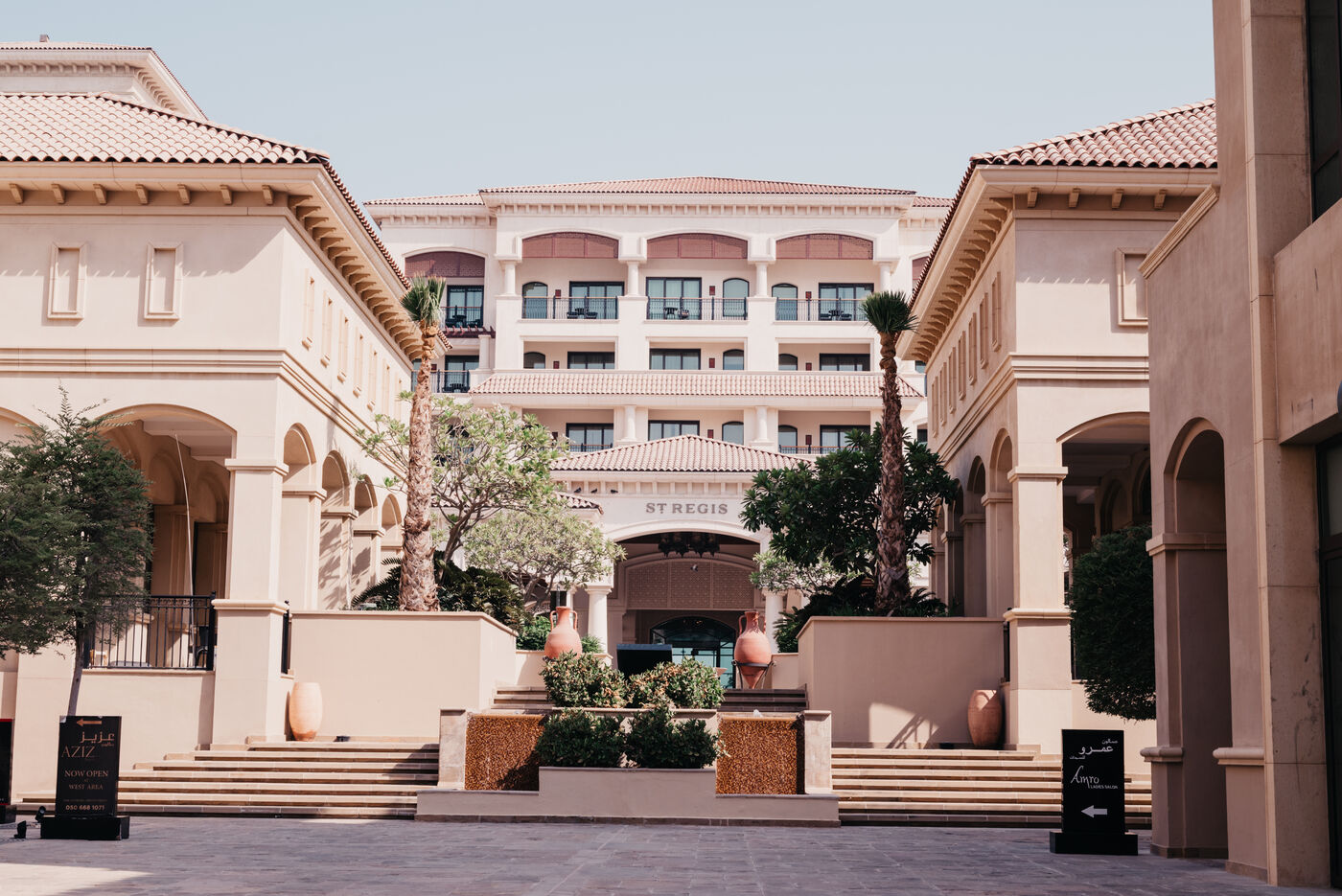 Residents' pool at the St. Regis Resort, Saadiyat Island