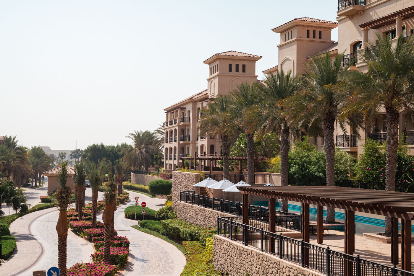 Residents' pool at the St. Regis Resort, Saadiyat Island