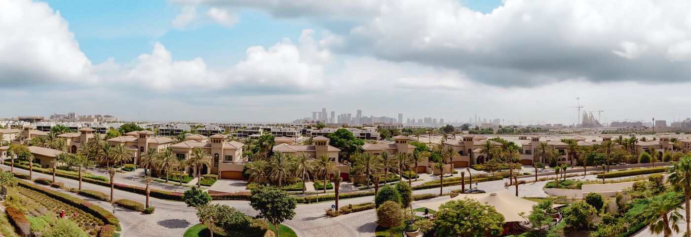 Terrace and views at L'Escapade, St. Regis Residences, Saadiyat Island